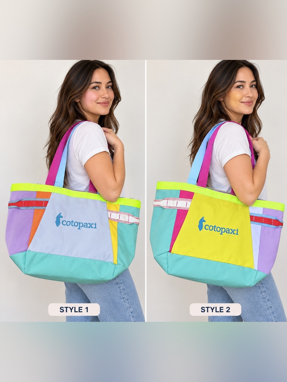 cotopaxi Colorblock 30L Del Dia Large Canvas Tote bag
